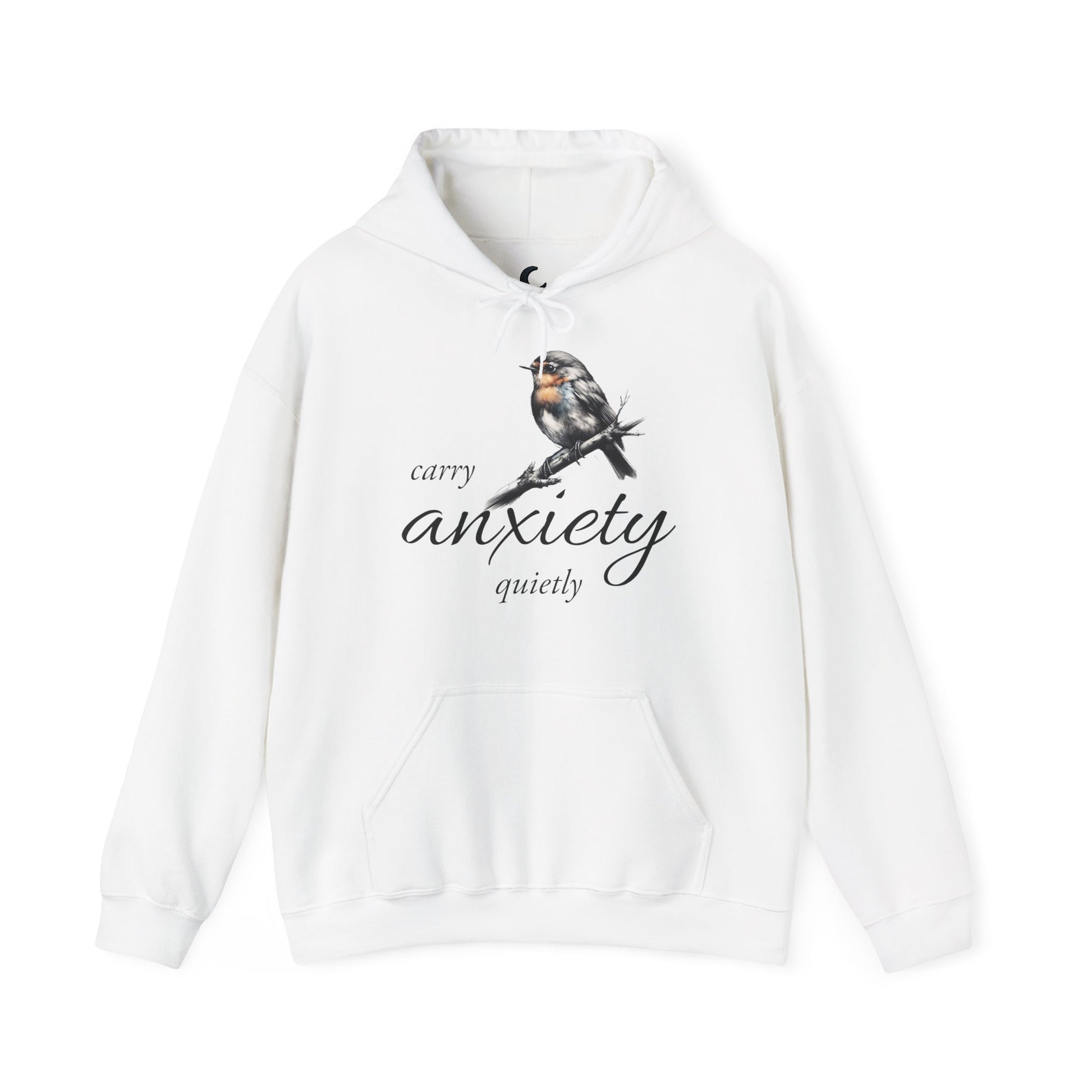 Carry Anxiety Quietly — Quiet Comfort Hoodie