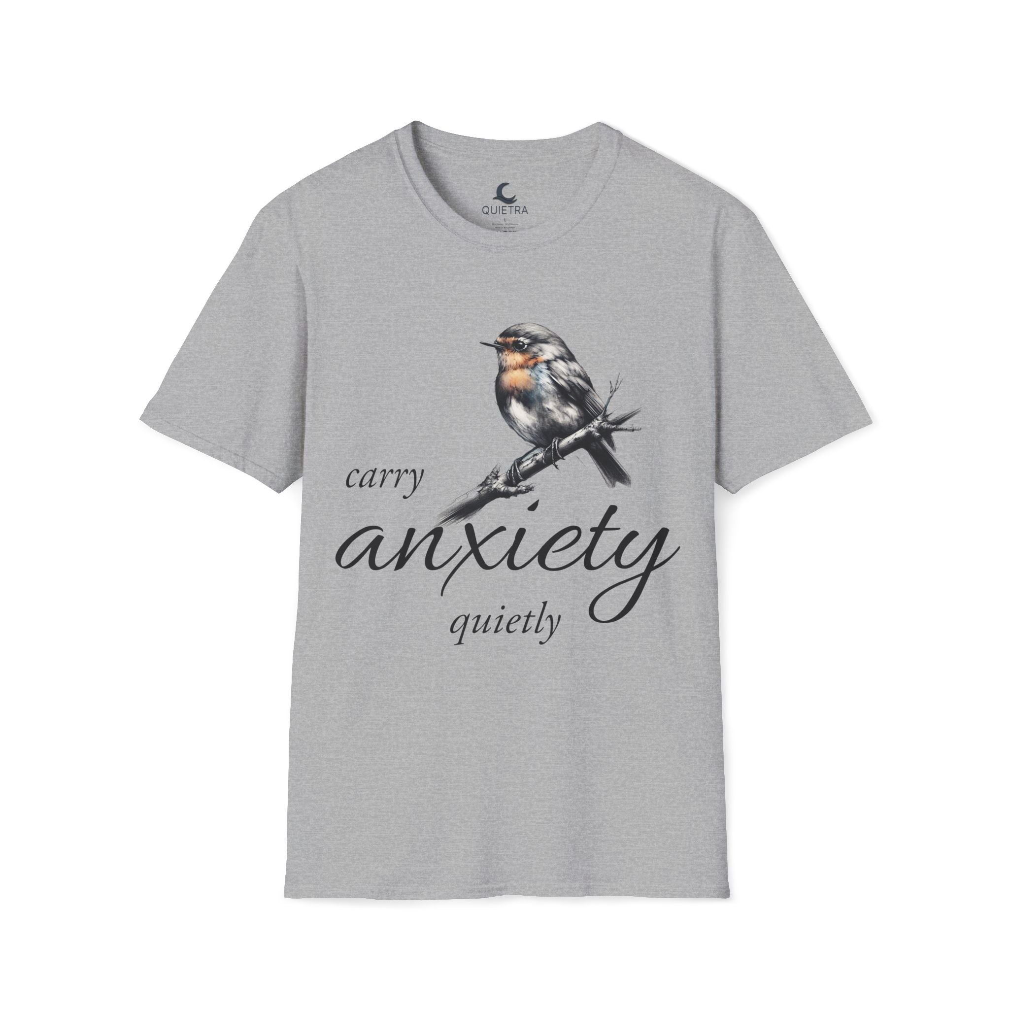 Carry Anxiety Quietly — Everyday Tee