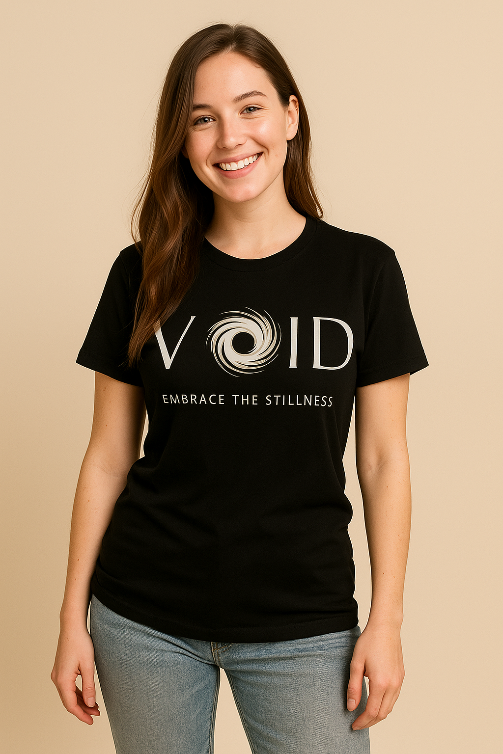 VOID – Embrace the Stillness Tee - Black