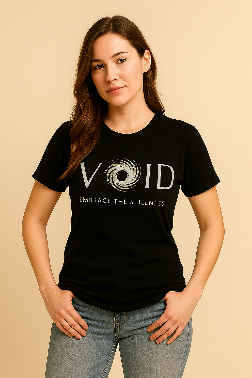 VOID – Embrace the Stillness Tee - Black