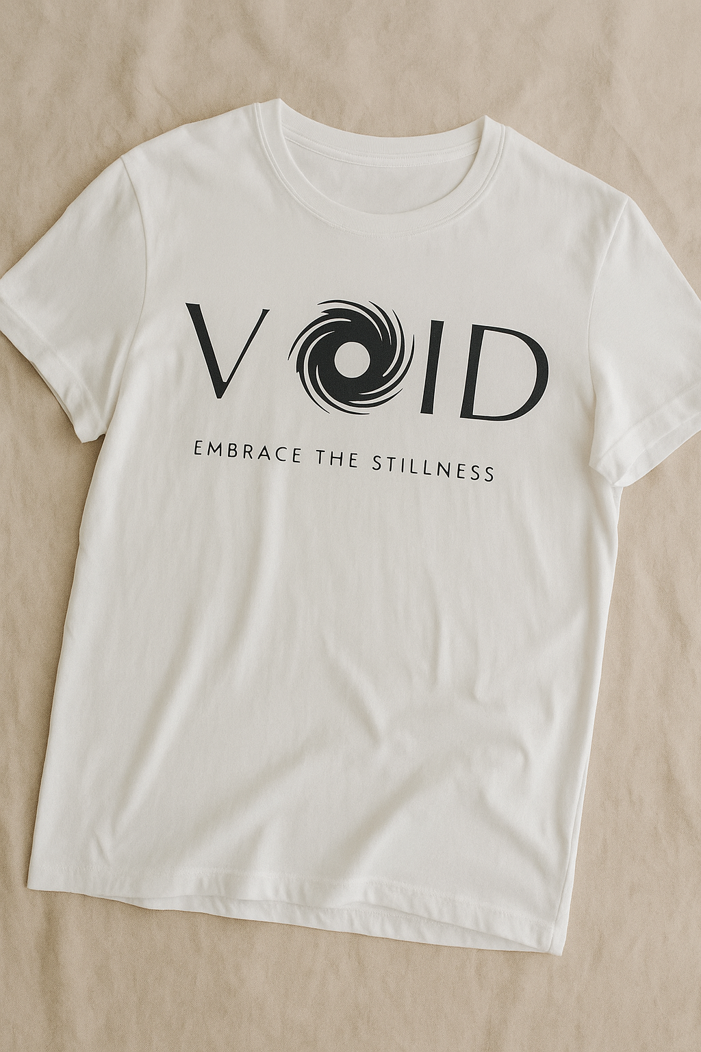 VOID – Embrace the Stillness Tee - White