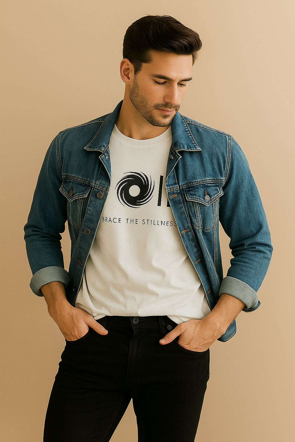 VOID – Embrace the Stillness Tee - White