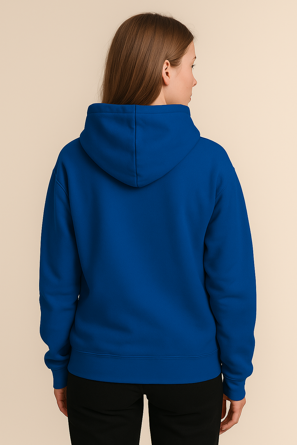 "FIND CALM IN CHAOS" Hoodie – Serenity Amid the Storm - Blue
