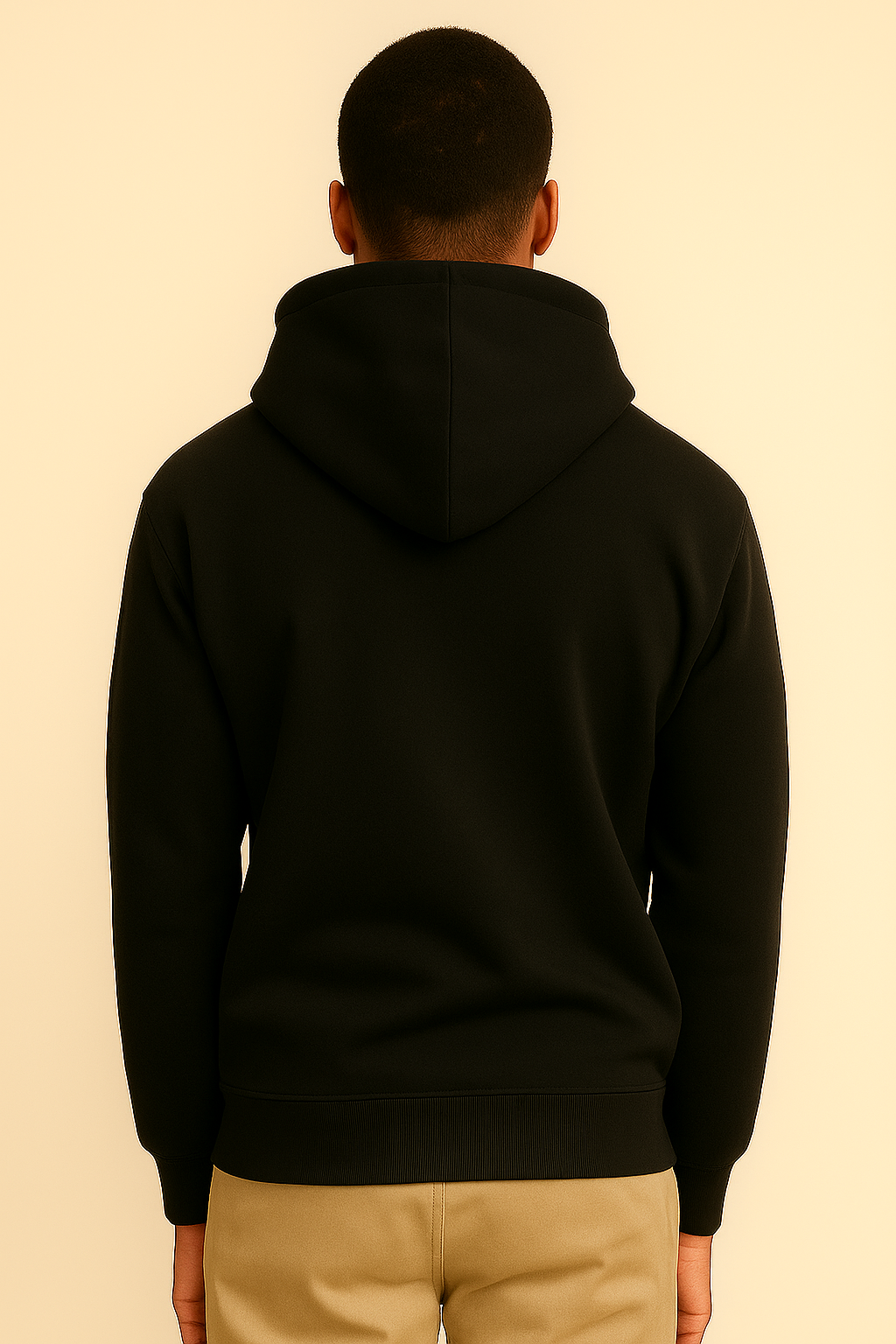 "THE ART OF STILLNESS" Hoodie – Find Beauty in the Quiet - Black