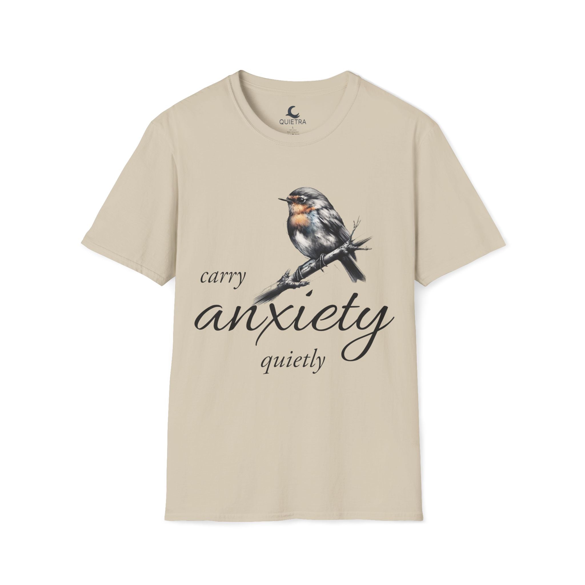 Carry Anxiety Quietly — Everyday Tee