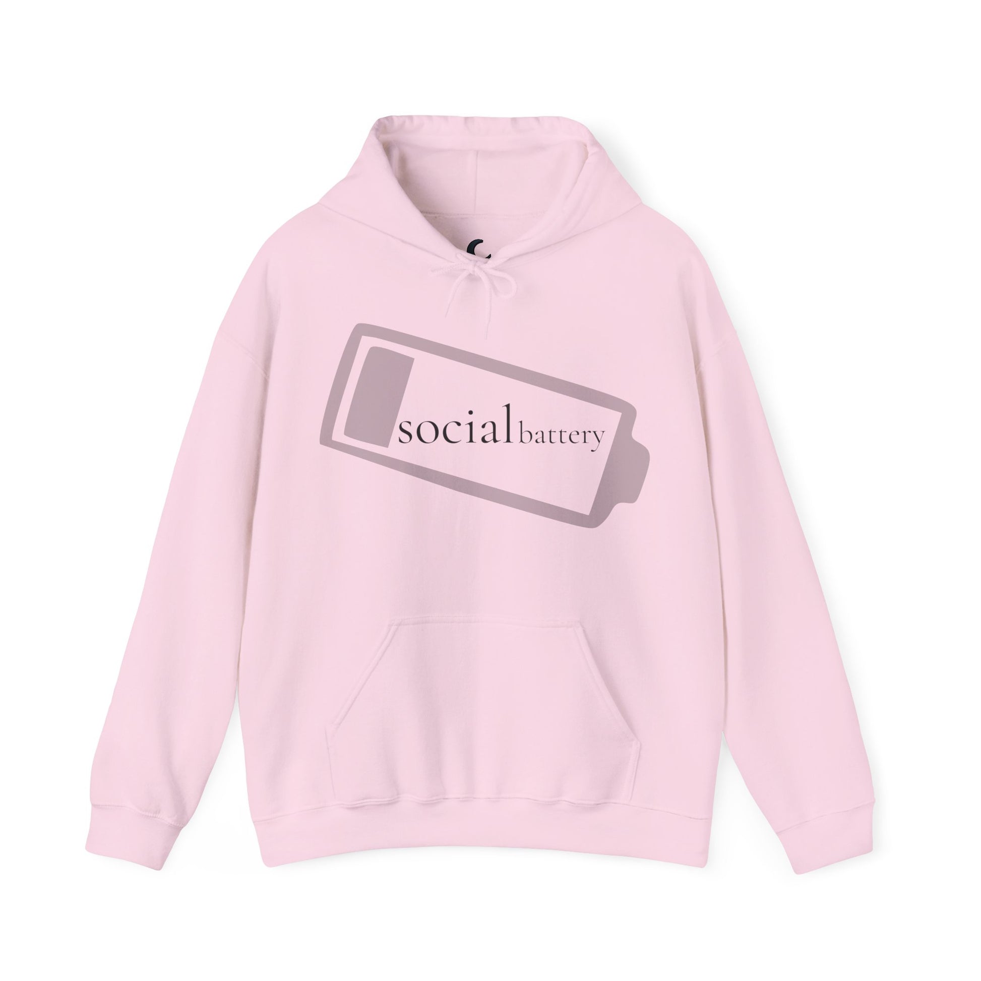 Social Battery — Quiet Comfort Hoodie